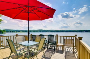 Cozy Cohocton Cottage with Private Beach and Deck!